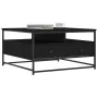 Mesa de centro madera de ingeniería negro 80x80x45 cm de , Mesas de centro - Ref: Foro24-835289, Precio: 98,09 €, Descuento: %