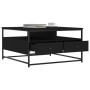 Mesa de centro madera de ingeniería negro 80x80x45 cm de , Mesas de centro - Ref: Foro24-835289, Precio: 99,61 €, Descuento: %