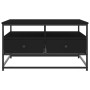 Mesa de centro madera de ingeniería negro 80x80x45 cm de , Mesas de centro - Ref: Foro24-835289, Precio: 99,61 €, Descuento: %
