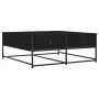 Mesa de centro madera de ingeniería negro 100x99x40 cm de , Mesas de centro - Ref: Foro24-835294, Precio: 86,18 €, Descuento: %