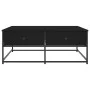 Mesa de centro madera de ingeniería negro 100x99x40 cm de , Mesas de centro - Ref: Foro24-835294, Precio: 86,18 €, Descuento: %