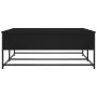 Mesa de centro madera de ingeniería negro 100x99x40 cm de , Mesas de centro - Ref: Foro24-835294, Precio: 86,18 €, Descuento: %