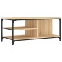 Mesa de centro madera contrachapada roble Sonoma 100x50x45 cm de , Mesas de centro - Ref: Foro24-835305, Precio: 61,66 €, Des...