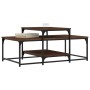 Mesa de centro madera de ingeniería roble marrón 102x60x45 cm de , Mesas de centro - Ref: Foro24-835318, Precio: 46,27 €, Des...
