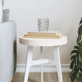 Tablero de mesa redondo madera maciza de pino blanco Ø30x3 cm de , Tableros para mesas - Ref: Foro24-833656, Precio: 20,49 €,...