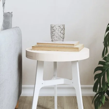 Tablero de mesa redondo madera maciza de pino blanco Ø30x3 cm de , Tableros para mesas - Ref: Foro24-833656, Precio: 20,49 €,...