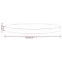 Tablero de mesa redondo madera maciza de pino Ø50x3 cm de , Tableros para mesas - Ref: Foro24-833661, Precio: 35,95 €, Descue...
