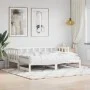 Sofá cama nido madera maciza de pino blanco 80x200 cm de , Camas y somieres - Ref: Foro24-836208, Precio: 184,05 €, Descuento: %