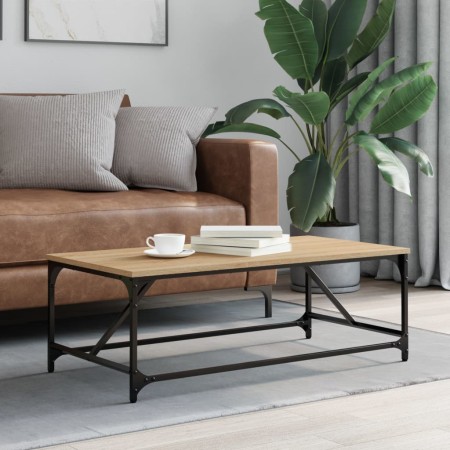 Mesa de centro madera contrachapada roble Sonoma 100x50x35 cm de , Mesas de centro - Ref: Foro24-835330, Precio: 46,03 €, Des...