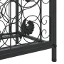Botellero para 73 botellas hierro forjado negro 45x36x200 cm de , Botelleros - Ref: Foro24-358371, Precio: 193,67 €, Descuent...