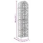 Botellero para 73 botellas hierro forjado negro 45x36x200 cm de , Botelleros - Ref: Foro24-358371, Precio: 193,67 €, Descuent...