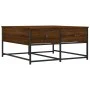 Couchtisch aus eichenbraunem Holzwerkstoff, 80 x 80 x 40 cm von , Couchtisch - Ref: Foro24-835358, Preis: 45,11 €, Rabatt: %