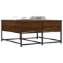 Couchtisch aus eichenbraunem Holzwerkstoff, 80 x 80 x 40 cm von , Couchtisch - Ref: Foro24-835358, Preis: 45,11 €, Rabatt: %