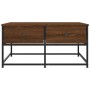 Mesa de centro madera de ingeniería marrón roble 80x80x40 cm de , Mesas de centro - Ref: Foro24-835358, Precio: 45,11 €, Desc...