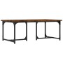 Mesa de centro madera contrachapada roble ahumado 90x50x35 cm de , Mesas de centro - Ref: Foro24-835401, Precio: 50,66 €, Des...
