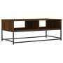 Mesa de centro madera de ingeniería roble marrón 100x51x40 cm de , Mesas de centro - Ref: Foro24-835353, Precio: 50,25 €, Des...
