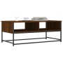 Mesa de centro madera de ingeniería roble marrón 100x51x40 cm de , Mesas de centro - Ref: Foro24-835353, Precio: 50,25 €, Des...