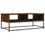 Mesa de centro madera de ingeniería roble marrón 100x51x40 cm de , Mesas de centro - Ref: Foro24-835353, Precio: 50,25 €, Des...