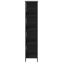 Estantería de madera de ingeniería negra 78,5x33x153 cm de , Librerías y estanterías - Ref: Foro24-835254, Precio: 66,59 €, D...