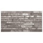 Paneles de pared 3D diseño de ladrillo 10 uds EPS gris oscuro de , Recubrimiento de paredes - Ref: Foro24-149584, Precio: 164...