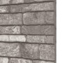 Paneles de pared 3D diseño de ladrillo 10 uds EPS gris oscuro de , Recubrimiento de paredes - Ref: Foro24-149584, Precio: 164...
