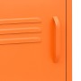 Mesita de noche acero naranja 35x35x51 cm de , Mesitas de noche - Ref: Foro24-336219, Precio: 92,32 €, Descuento: %