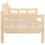 Sofá cama madera maciza de pino 90x200 cm de , Camas y somieres - Ref: Foro24-820327, Precio: 98,13 €, Descuento: %