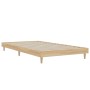 Estructura de cama madera de ingeniería roble Sonoma 90x200 cm de , Camas y somieres - Ref: Foro24-832064, Precio: 87,74 €, D...