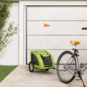 Remolque de bicicleta mascotas hierro tela Oxford verde de , Cochecitos para mascotas - Ref: Foro24-93962, Precio: 106,93 €, ...