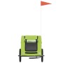 Remolque de bicicleta mascotas hierro tela Oxford verde de , Cochecitos para mascotas - Ref: Foro24-93962, Precio: 106,93 €, ...