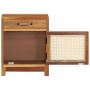 Mesita de noche de madera maciza reciclada 40x30x50 cm de vidaXL, Mesitas de noche - Ref: Foro24-288094, Precio: 120,50 €, De...