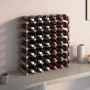 Wine rack for 42 bottles solid brown pine wood by , Wine racks - Ref: Foro24-340893, Price: 78,29 €, Discount: %