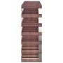 Wine rack for 42 bottles solid brown pine wood by , Wine racks - Ref: Foro24-340893, Price: 78,29 €, Discount: %