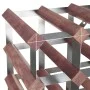 Wine rack for 42 bottles solid brown pine wood by , Wine racks - Ref: Foro24-340893, Price: 78,29 €, Discount: %