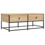 Mesa de centro madera de ingeniería roble Sonoma 100x51x40 cm de , Mesas de centro - Ref: Foro24-833971, Precio: 65,86 €, Des...