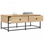 Mesa de centro madera de ingeniería roble Sonoma 100x51x40 cm de , Mesas de centro - Ref: Foro24-833971, Precio: 65,86 €, Des...