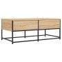 Mesa de centro madera de ingeniería roble Sonoma 100x51x40 cm de , Mesas de centro - Ref: Foro24-833971, Precio: 65,86 €, Des...