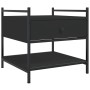 Mesa de centro madera de ingeniería negro 50x50x50 cm de , Mesas de centro - Ref: Foro24-833965, Precio: 47,72 €, Descuento: %