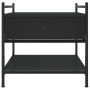 Mesa de centro madera de ingeniería negro 50x50x50 cm de , Mesas de centro - Ref: Foro24-833965, Precio: 47,72 €, Descuento: %
