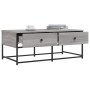Mesa de centro madera de ingeniería gris Sonoma 100x51x40 cm de , Mesas de centro - Ref: Foro24-833973, Precio: 68,86 €, Desc...