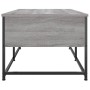 Mesa de centro madera de ingeniería gris Sonoma 100x51x40 cm de , Mesas de centro - Ref: Foro24-833973, Precio: 68,86 €, Desc...