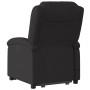 Sillón de masaje eléctrico reclinable elevable tela negro en Sillones | Comprar online en Foru.es