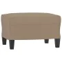 Cappuccino synthetic leather 3-piece sofa set with cushions by , Sofas - Ref: Foro24-3201427, Price: 473,34 €, Discount: %