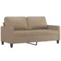 2-teilige Sofagarnitur aus Cappuccino-Kunstleder mit Kissen von , Sofas - Ref: Foro24-3201412, Preis: 386,41 €, Rabatt: %