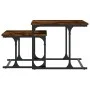 Stackable coffee table 2 pieces engineered wood smoked oak by , Coffee table - Ref: Foro24-833370, Price: 41,95 €, Discount: %