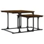 Stackable coffee table 2 pieces engineered wood smoked oak by , Coffee table - Ref: Foro24-833370, Price: 41,95 €, Discount: %