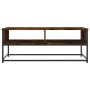 Mesa de centro madera de ingeniería roble ahumado 100x51x40 cm de , Mesas de centro - Ref: Foro24-835351, Precio: 56,28 €, De...