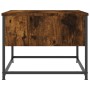 Mesa de centro madera de ingeniería roble ahumado 100x51x40 cm de , Mesas de centro - Ref: Foro24-835351, Precio: 56,28 €, De...
