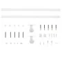Puerta corredera con herrajes madera maciza de pino 70x210 cm de , Puertas - Ref: Foro24-3203082, Precio: 196,81 €, Descuento: %