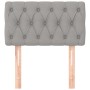 Cabecero de tela gris claro 80x7x78/88 cm de , Cabeceros y pies de cama - Ref: Foro24-346298, Precio: 42,52 €, Descuento: %